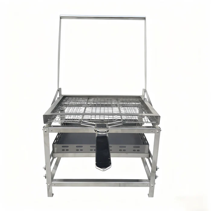 Adjustable Rotating Charcoal BBQ